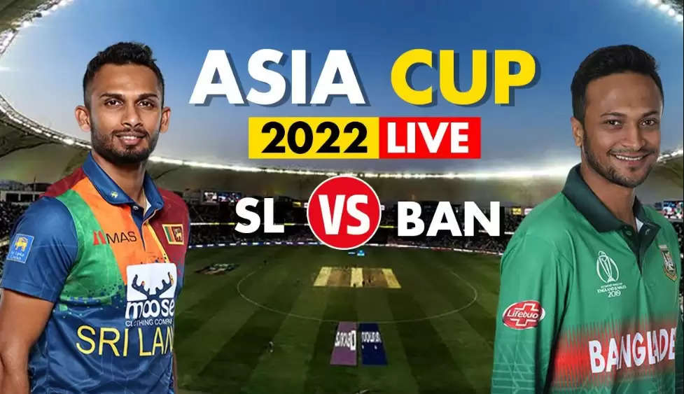 Asia cup 2022 SL vs BAN Live11111