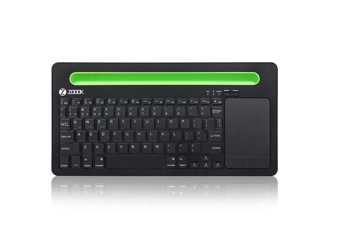 ZOOOK FingerPad Wireless Keyboard Launched In India, Touchpad Also