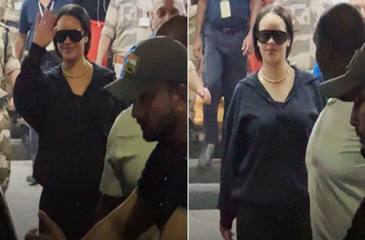 मुंबई में Rihanna का देसी स्वैग देख फैंस हुए दीवाने, 'शुक्रिया' मोमेंट ने इंटरनेट पर मचाई धूम