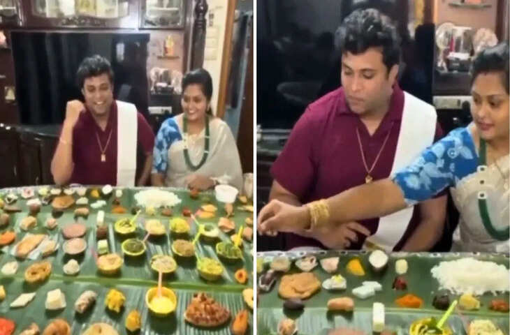 सासू मां ने की दामाद की ऐसी डिलीशियस खातिरदारी कि मिनटों में वायरल हुआ वीडियो, पकवान गिनते-गिनते थक जाएंगे आप&nbsp;