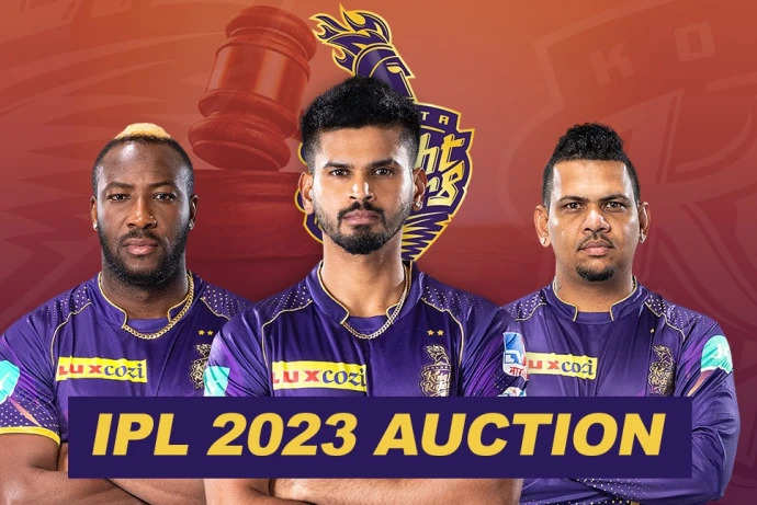 KKR Team IPL 2023 Auction: महज 7 करोड़ रुपये ले​कर नीलामी में उतरेगी Kolkata Knight Riders, इन खिलाड़ियों पर लगा सकती है बोली, जानें केकेआर की नीलामी से जुड़ी रणनीति