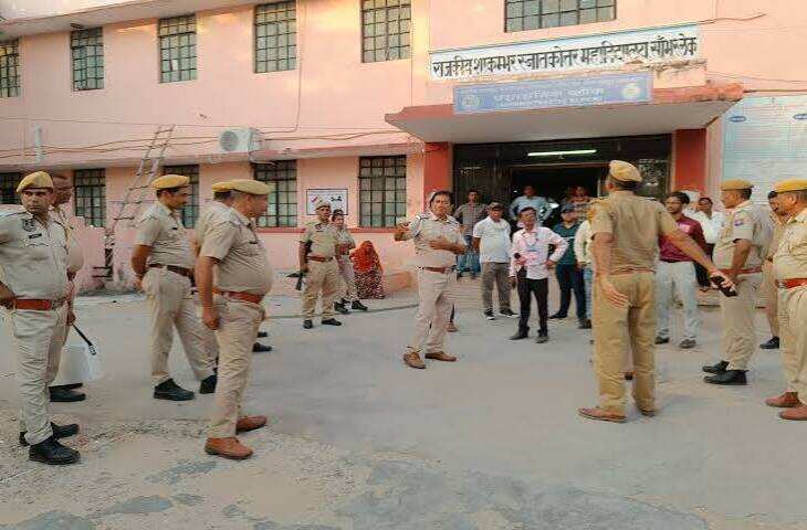 जयपुर में पुलिसकर्मी को स्कॉर्पियो से कुचलने की कोशिश, वीडियो में जाने ब्लैक शीशे देख रुकवाया था वाहन; आरोपी फरार