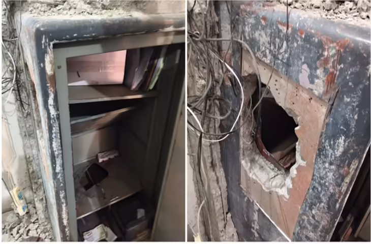 बैंक में चोरी, दीवार में सेंध लगाकर वारदात को दिया अंजाम, चोरी किया ₹28 लाख कैश