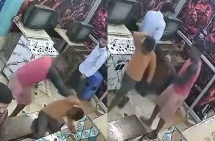 बाप ने बेटे के सिर से उतारा गेमिंग का ऐसा भूत कि फिर कभी नहीं करेगा खेकने की हिम्मत, देखे वायरल वीडियो&nbsp;