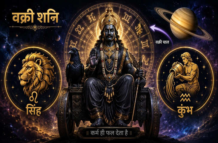 Shani Vakri 2026 Horoscope: वक्री शनि के साथ राहु-केतु का अशुभ संयोग, इन 4 राशियों पर टूटेगा मुसीबतों का पहाड़&nbsp;