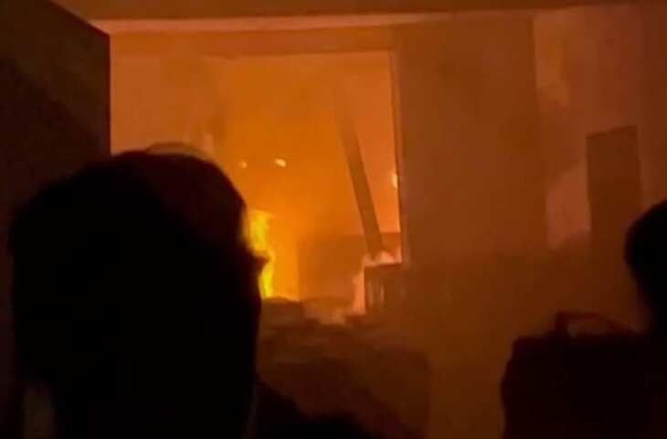 कपासन की फैक्ट्री में जोरदार धमाका, आग की ऊंची लपटों से मचा हड़कंप