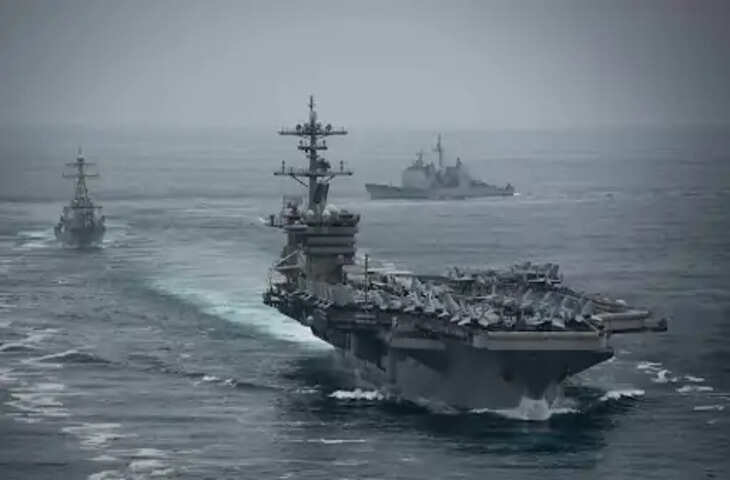 US-Iran Tension: ईरान के करीब बढ़ा अमेरिका का सैन्य जमावड़ा, 9 हजार सैनिकों के साथ पहुंचेगा तीसरा एयरक्राफ्ट कैरियर