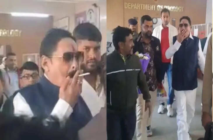 रेगुलर चेकअप के लिए जेल से बाहर निकले अनंत सिंह ने पी सिगरेट, खलनायक फिल्म के गाने के साथ VIDEO वायरल