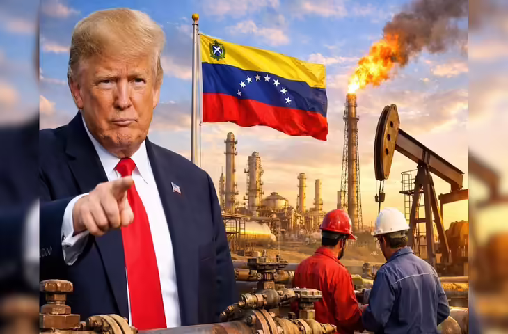Trump का ऐलान: वेनेजुएला से सीधे अमेरिका पहुंचेंगे 50 मिलियन बैरल तेल,&nbsp;जानिए इसके पीछे की सियासी वजह