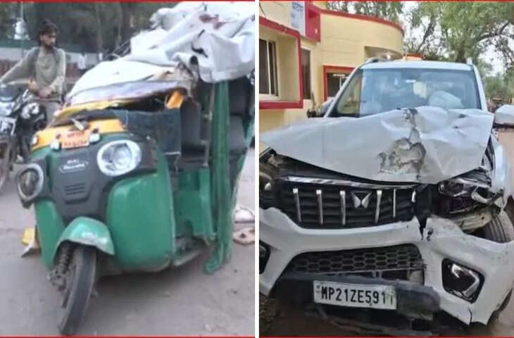 ग्वालियर में भीषण सड़क हादसा, 5 की मौत, 4 घायल