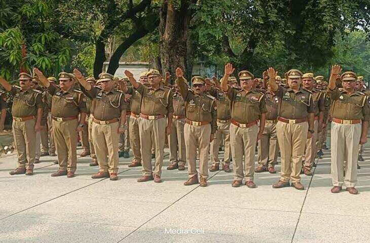 162 जवानों ने ली संविधान और राष्ट्र की रक्षा की शपथ, IG बोले- वर्दी ही पुलिसकर्मी की असली पहचान
