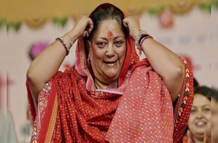 वसुंधरा राजे ने हुई लोगों के सामने भावुक, वीडियो में देखें बोलीं&mdash; छालों ने कभी मेरा रास्ता नहीं रोका, पिन से फोड़कर आगे बढ़ जाती