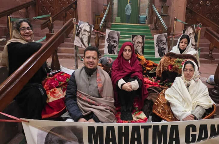 आधी रात को राज्यसभा से VB-G RAM G बिल पास,&nbsp;विपक्षी सांसदों का विरोध और हंगामा जारी