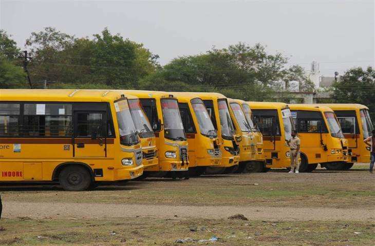 Indore चुनाव में लोक परिवहन के वाहन नहीं होंगे इस्तेमाल, स्कूल-कालेजों की बसें आयेगी काम