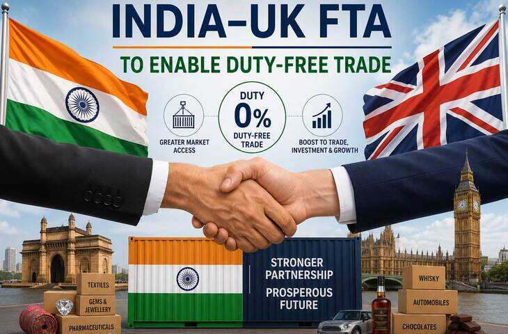 India-UK FTA:&nbsp;स्कॉच से लेकर लग्जरी गाड़ियों तक का से सस्ती हो जाएंगी ये चीजें, जाने डील से आम जनता को कैसे होगा लाभ ?