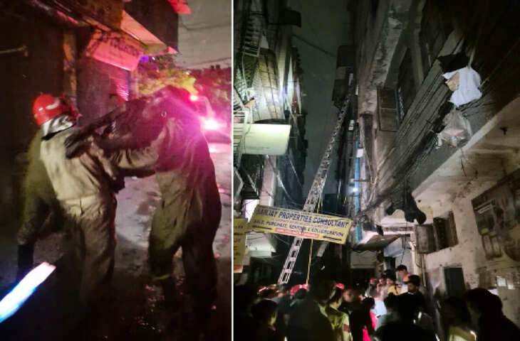 तुगलकाबाद में भीषण आग: 5 मंजिला इमारत में हादसा, 3 की मौत, 8 लोगों को बचाया गया