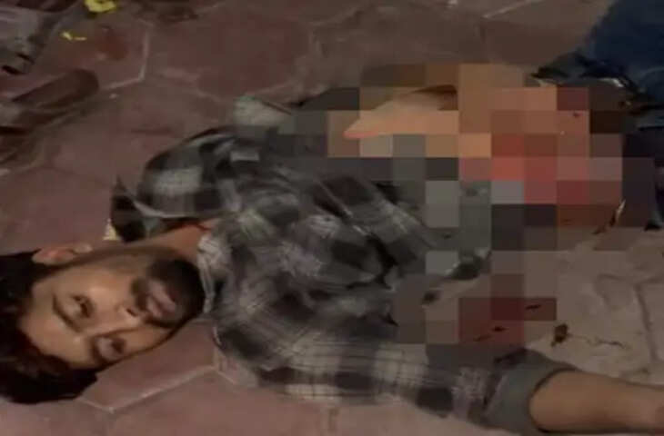 खाटू श्याम की भजन संध्या से लौट रहे युवक पर हमला: बदमाशों ने चाकू से किए 4 वार, ऑटो ड्राइवर भी घायल; पुलिस ने अस्पताल पहुंचाया