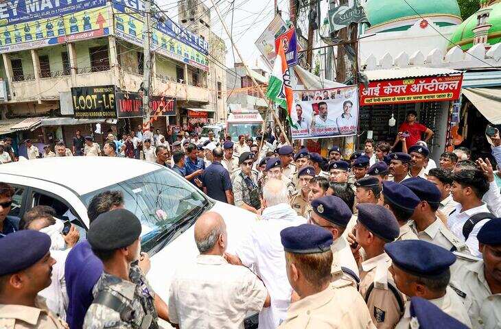 बिहार कांग्रेस ने राज्य सरकार पर दरभंगा में राहुल गांधी के कार्यक्रम को विफल करने का आरोप लगाया