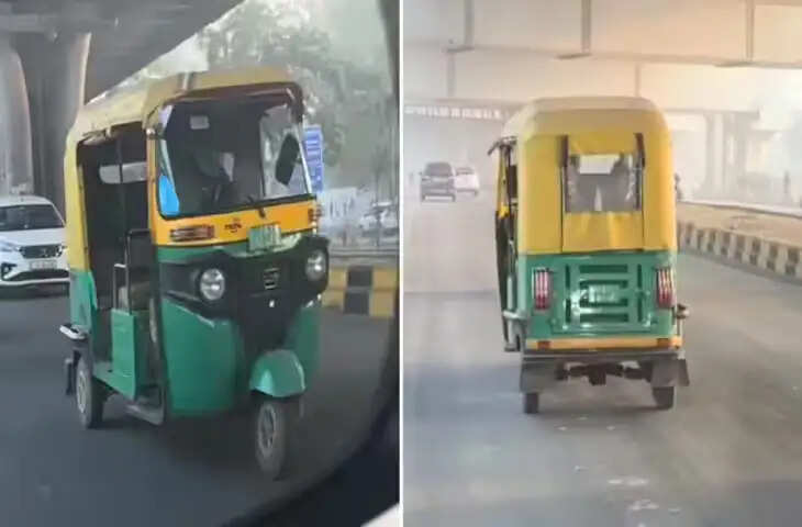 भारत में जुगाड़ की मिसाल: सड़क पर मिला ऑटो रिक्शा, जो असल में ऑटो ही नहीं था!