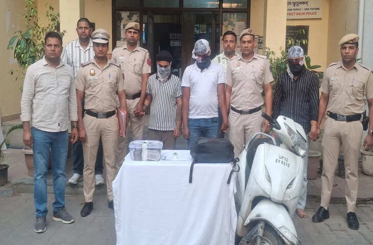 लक्ष्मी नगर में 10 लाख की लूट का खुलासा, 24 घंटे में पुलिस ने सुलझाया मामला