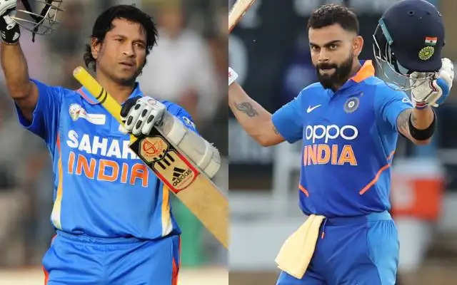 Sachin Tendulkar Virat kohli