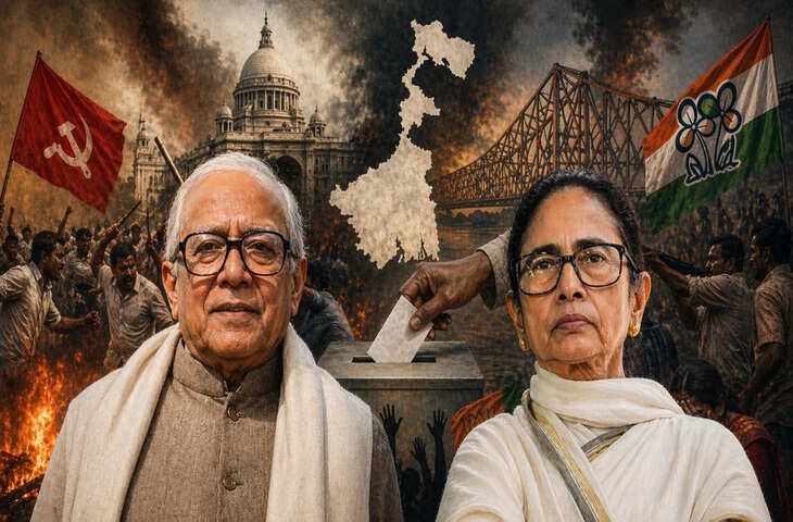 West Bengal Polls: हिंसा के साए में भी बंपर मतदान, 3 बजे तक 75%+, एक सीट पर 87% का आंकड़ा पार​​​​​​​