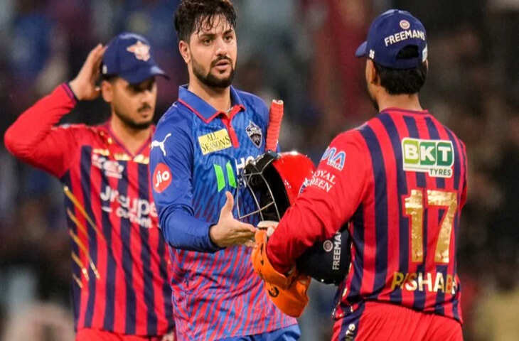 6,6,6,Wd,1,6,6&hellip; 1 ओवर में 32 रन लुटाकर लखनऊ की हार का विलेन बना ये खिलाड़ी, फैंस का फूटा गुस्सा