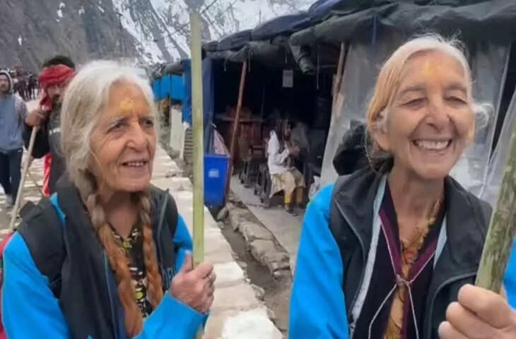 70 की उम्र पार, फिर भी अटूट हौसला: दो बहनों ने मुस्कुराते हुए पूरा किया केदारनाथ ट्रैक