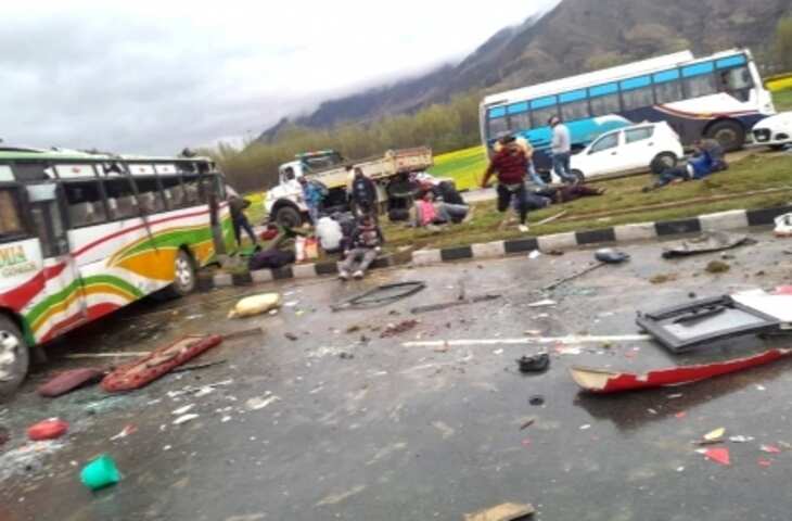 Bihar के चार लोगों की जम्मू-कश्मीर में सड़क हादसे में हुई मौत