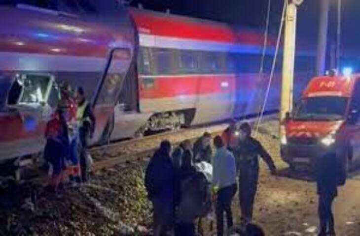 स्पेन में ट्रेन हादसा, कॉर्डोबा में ट्रेन पटरी से उतरी, फुटेज में देंखे 39 की मौत, 73 घायल