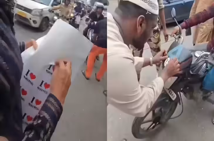 कुर्ला में धार्मिक स्टिकर विवाद, सोशल मीडिया पर वीडियो के बाद तनाव