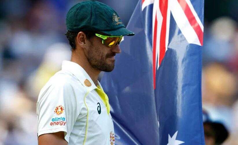 mitchell starc finger AUS VS SA-11111111111111