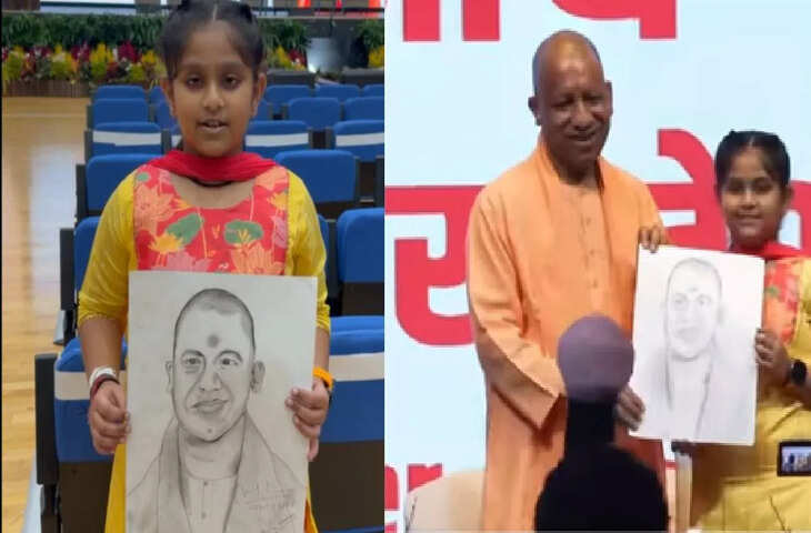 सिंगापुर में बच्ची की खुशी का ठिकाना नहीं, सीएम योगी आदित्यनाथ ने स्टेज पर बुलाकर दिया ऑटोग्राफ