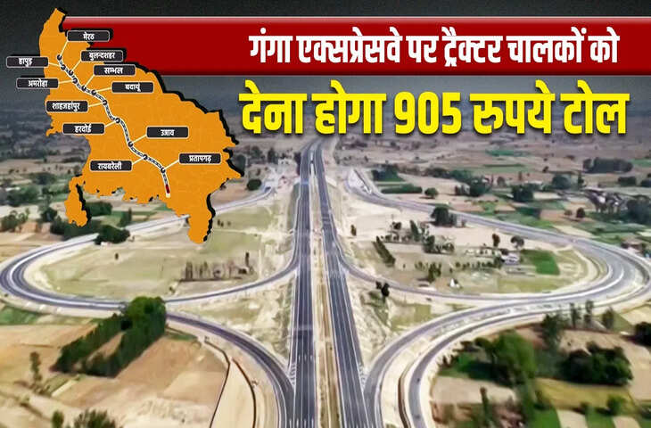 गंगा एक्सप्रेसवे शुरू होते ही टोल दरें तय: मेरठ से प्रयागराज सफर महंगा, लेकिन समय में बड़ी बचत
