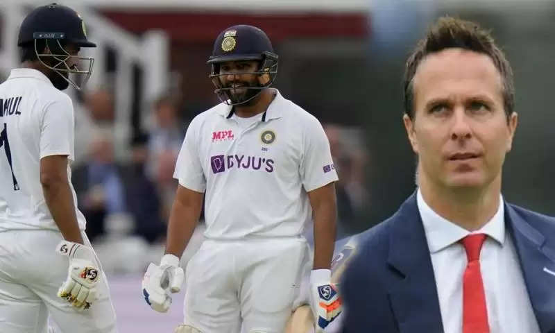 Michael Vaughan ROHIT TEST