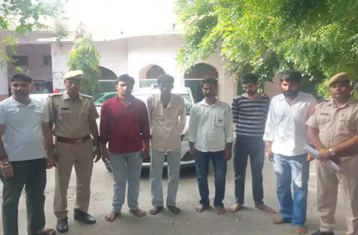 दौसा में &lsquo;ऑपरेशन चक्रव्यूह&rsquo; के तहत बड़ी कार्रवाई, 33 लाख की स्मैक के साथ 5 तस्कर गिरफ्तार