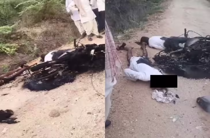 11 हजार वोल्टेज लाइन का तार टूटकर सड़क पर गिरा, करंट की चपेट में आए दो बाइक सवारों की मौत