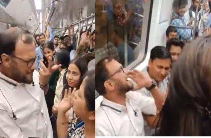 Delhi Metro में फिर हुआ हंगामा! सीट को लेकर शुरू हुई बहस, सोशल मीडिया पर जमकर वायरल हो रहा वीडियो&nbsp;