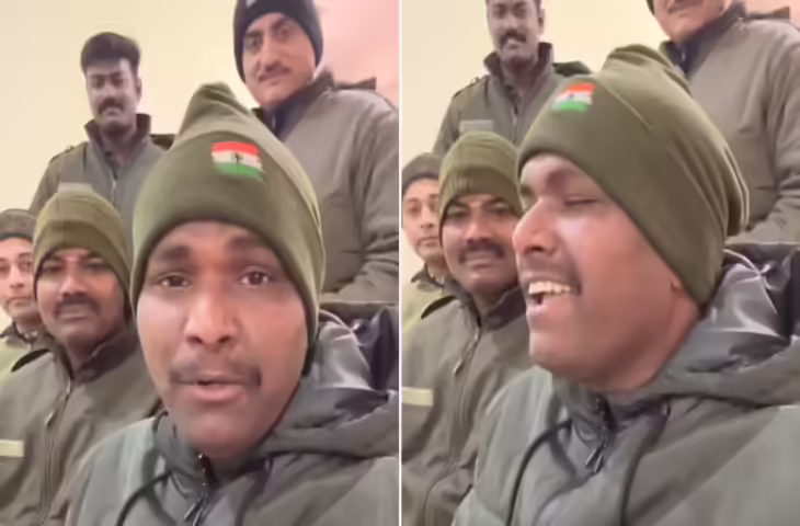 &lsquo;संदेशे आते हैं&rsquo; का नया वर्जन बीएसएफ फौजी की आवाज में, इंटरनेट पर वायरल