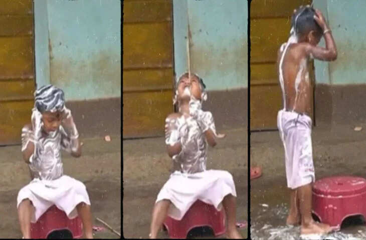 बच्चे ने नहाने के लिए लगाया ऐसा देसी जुगाड़, बनाया कमाल का Shower, देख माथा पीटने लगे दुकानदार