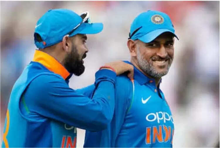 MS Dhoni Virat Kohli