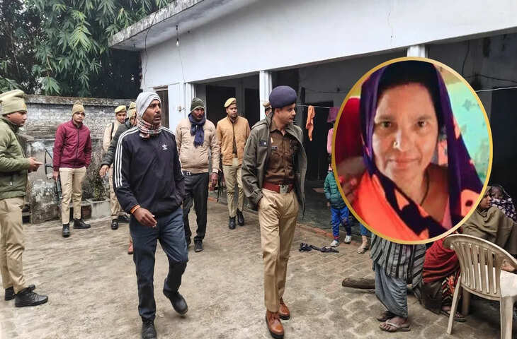 इलेक्ट्रिक प्रेस के तार से गला कसा&hellip; हरदोई में पूर्व प्रधान की पत्नी की हत्या, क्या लुटेरों ने वारदात को दिया अंजाम?