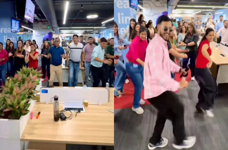 Viral Video: AI से बदला ऑफिस का अंदाज, अनोखे नजारे ने इंटरनेट पर मचाई हलचल; लोगों ने किए मजेदार कमेंट