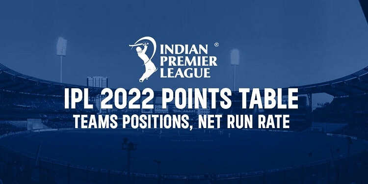 Tata IPL 2022 Points Table: अंक तालिका में टॉप पर पहुंची राजस्थान रॉयल्स, देखें सभी 10 टीमों की पोजीशन
