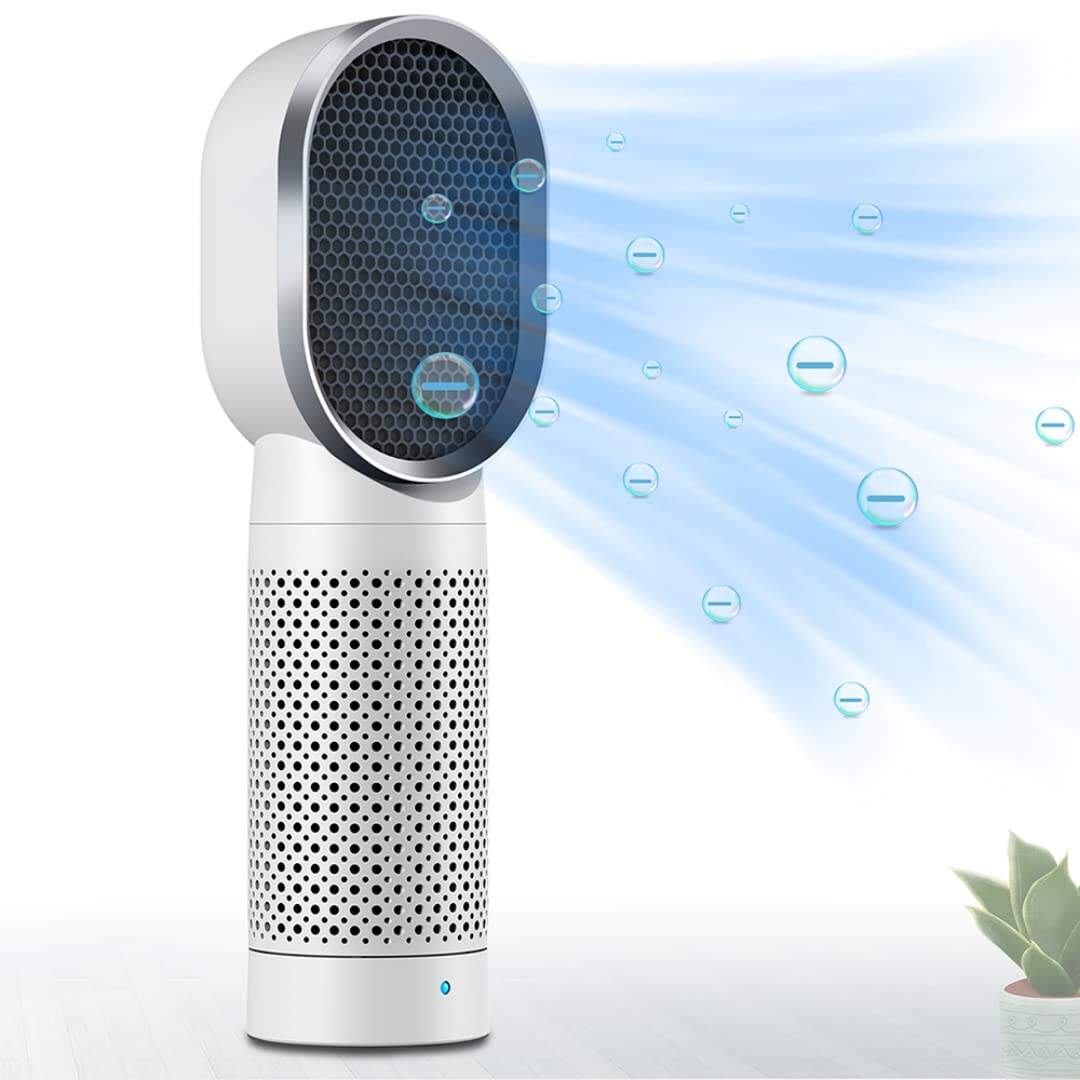 You will get fresh breath for 24 hours, this portable air purifier is