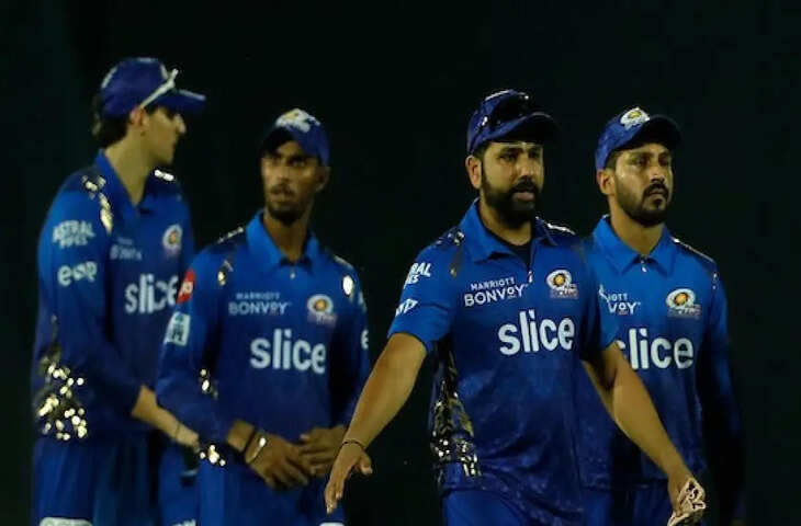 IPL 2022, DC vs MI, आईपीएल कमेटी ने ठोका जुर्माना Mumbai Indians को लगा दोहरा झटका, जाने क्यों ?