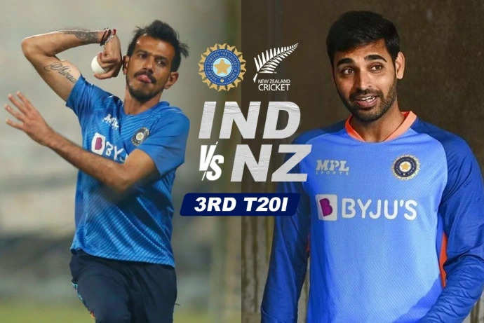 IND vs NZ 3rd T20: जसप्रीत बुमराह का रिकॉर्ड टूट सकता है, Bhuvneshwar Kumar और Yuzvendra Chahal के बीच टक्कर